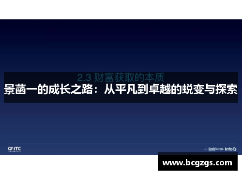景菡一的成长之路：从平凡到卓越的蜕变与探索